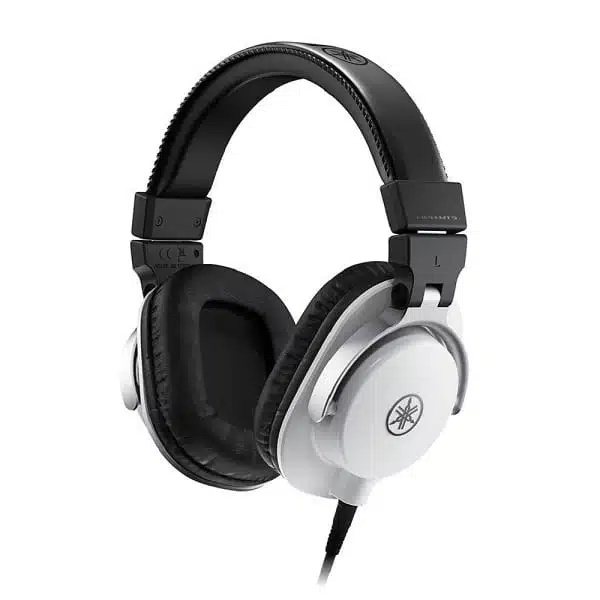 Yamaha HPH MT5W Studio Headphones White